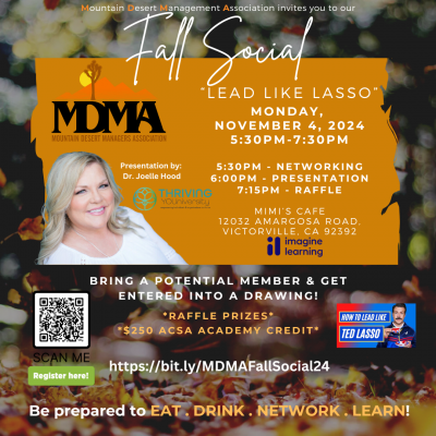 MDMA Fall Social 10/31/24